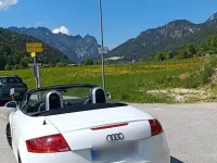 Gebraucht Audi TT Roadster S-Line 160 PS (117 kW) 2010 Weiß Cabrio