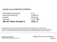 Gebraucht Audi Q4 e-tron Sport 150 kW (204 PS) 2023 Mythosschwarz metallic SUV