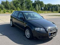 Gebraucht Audi A3 Sportback 102 PS (75 kW) 2007 Schwarz Kleinwagen