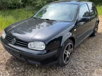 Gebraucht VW Golf IV 101 PS (74 kW) 1999 Schwarz Kleinwagen