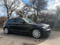 Gebraucht BMW 116 122 PS (89 kW) 2007 Schwarz Kleinwagen