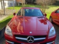 Gebraucht Mercedes SLK200 184 PS (135 kW) 2012 Rot Cabrio