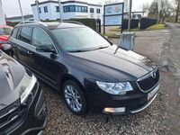 Gebraucht Skoda Superb Elegance 160 PS (117 kW) 2011 Schwarz Kombi