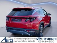 Gebraucht Hyundai Tucson Select 179 PS (131 kW) 2021 Rot SUV