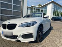 gebraucht BMW 218 i Cabrio- M-Sport-AHK-LED-Scheckheft