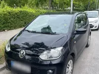 Gebraucht VW up! 75 PS (55 kW) 2011 Schwarz Kleinwagen