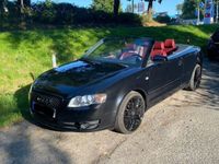 gebraucht Audi A4 Cabriolet 2.0 TDI XENON LEDER-ROT NAVI LM19