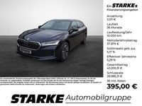 Neu Skoda Superb Selection 150 PS (110 kW) 2025 Ebony schwarz metallic Kombi