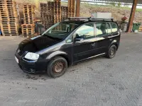 Gebraucht VW Touran Highline 101 PS (74 kW) 2004 Schwarz Van / Kleinbus
