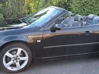 Gebraucht Saab 9-3 Cabriolet Vector 175 PS (128 kW) 2006 Schwarz Cabrio