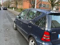Gebraucht Mercedes A160 2001 Blau Kleinwagen