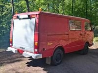 Second-hand VW LT 75 CP (55 kW) 1989 Roșu Monovolum