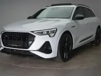 Gebraucht Audi e-tron Black Edition 300 kW (408 PS) 2023 Weiß SUV