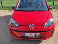 Gebraucht VW up! 60 PS (44 kW) 2013 Rot Kleinwagen