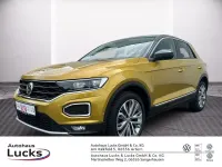 Gebraucht VW T-Roc IQ Drive 150 PS (110 kW) 2019 Kurkumagelb metallic pure gre SUV