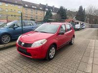 Gebraucht Dacia Sandero Ambiance 75 PS (55 kW) 2009 Rot Limousine