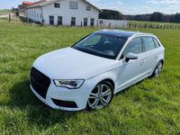 Używany Audi A3 S-Line 184 KM (135 kW) 2014 Biały Sedan/Limuzyna