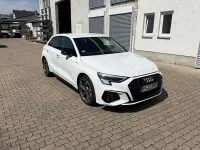 Gebraucht Audi A3 Sportback e-tron S-Line 245 PS (180 kW) 2023 Weiß Kleinwagen