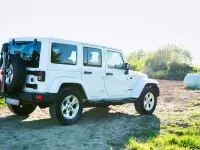 Gebraucht Jeep Wrangler Sahara 200 PS (147 kW) 2013 Weiß SUV