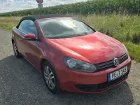 Gebraucht VW Golf Cabriolet 105 PS (77 kW) 2012 Rot Cabrio