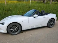 Gebraucht Mazda MX5 Sports-Line 160 PS (117 kW) 2018 Weiß Cabrio