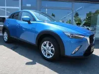 Gebraucht Mazda CX-3 Exclusive-Line 150 PS (110 kW) 2015 Cyanitblau metallic (metallic) SUV