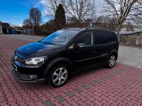 Gebraucht VW Touran Cross 150 PS (110 kW) 2011 Schwarz Van / Kleinbus