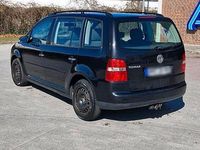 Gebraucht VW Touran 102 PS (75 kW) 2006 Schwarz Van / Kleinbus