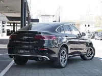 Gebraucht Mercedes GLC300e AMG 306 PS (225 kW) 2022 Obsidianschwarz metallic Coupé