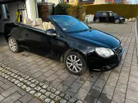 Brugt VW Eos 140 HK (102 kW) 2008 Sort Cabriolet