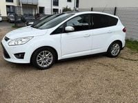 Gebraucht Ford C-MAX Titanium 125 PS (91 kW) 2014 Weiß Van / Kleinbus
