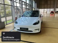 Brugt Tesla Model Y Long Range AWD 258 kW (351 HK) 2023 Hvid SUV