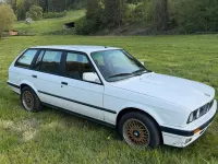 Brugt BMW 325 170 HK (125 kW) 1989 Hvid Stationcar