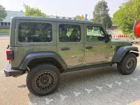 Gebraucht Jeep Wrangler Unlimited Rubicon 381 PS (280 kW) 2023 Grau SUV