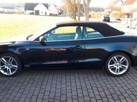 Gebraucht Audi Cabriolet S-Line 211 PS (155 kW) 2013 Schwarz Cabrio