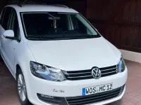 Gebraucht VW Sharan Cup 177 PS (130 kW) 2014 Weiß Van / Kleinbus