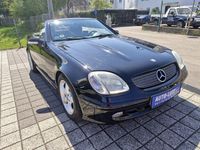 Gebraucht Mercedes SLK320 218 PS (160 kW) 2000 Obsidianschwarz metallic Cabrio