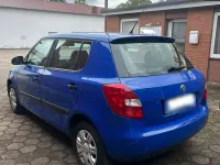 Gebraucht Skoda Fabia 60 PS (44 kW) 2009 Blau Limousine