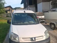 Gebraucht Peugeot Partner 75 PS (55 kW) 2007 Weiß Van / Kleinbus