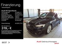 Gebraucht Audi A5 S-Line 204 PS (150 kW) 2023 Mythosschwarz metallic Coupé