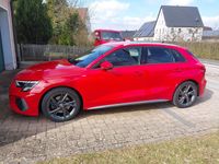 Gebraucht Audi A3 S-Line 116 PS (85 kW) 2020 Rot Limousine