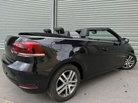 Gebraucht VW Golf Cabriolet Exclusive 160 PS (117 kW) 2012 Schwarz Cabrio