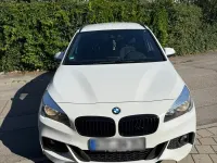 Gebraucht BMW 220 Gran Tourer M Sport 190 PS (139 kW) 2016 Weiß Van / Kleinbus