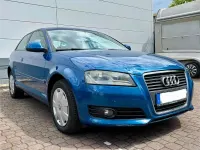 Brugt Audi A3 102 HK (75 kW) 2008 Blå Hatchback