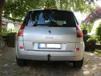 Gebraucht Renault Scénic II Exception 111 PS (81 kW) 2008 Silber Van / Kleinbus