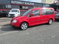 Gebraucht VW Caddy Maxi 105 PS (77 kW) 2009 Rot Van / Kleinbus