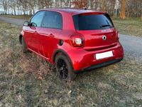 Second-hand Smart ForFour Passion 71 CP (52 kW) 2017 Roșu Hatchback
