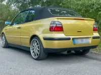 Gebraucht VW Golf IV 101 PS (74 kW) 1999 Gold Cabrio