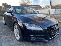 Gebraucht Audi TT Roadster S-Line 211 PS (155 kW) 2012 Phantomschwarz perleffekt (metallic) Cabrio
