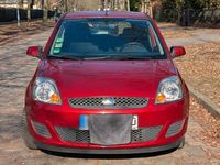 Gebraucht Ford Fiesta Style 69 PS (50 kW) 2008 Orange Kleinwagen